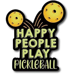 Adhesivo Magnético Flexible para Parachoques de Coche, Impermeable, de Vinilo, con Diseño de Pickleball, Accesorios para Pickleball - Product Image 1