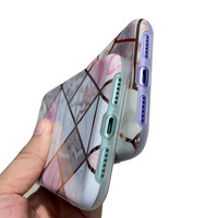 Coque de téléphone IMD en marbre pour iPhone X, XR MAX, Coque de téléphone IMD personnalisée pour iPhone 17