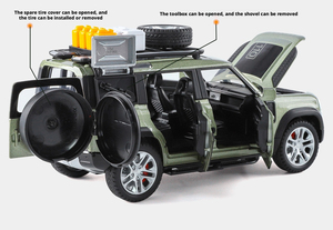 Vente en gros : Modèle de voiture miniature en alliage moulé sous pression à l'échelle 1:24, modèle de voiture jouet Bodyguard 110 en métal, jouets de voiture en métal - Product Image 5