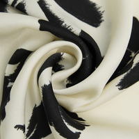 Tissu imprimé numérique de qualité supérieure en satin de soie composite 100 % polyester, 57 pouces, pour jupes longues pour femmes, impression personnalisée OEM ODM