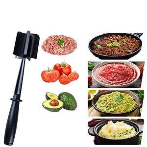 2023 mise à niveau hachoir à viande hachoir à mélange antiadhésif résistant à la chaleur presse-viande, mélanger et hacher, outil de presse-purée - Product Image 3