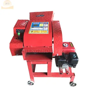 OEM Diesel and gasoline engine Cow feed grass cutter machine price / agriculture chaff cutter grinding machine