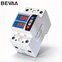 Protecteur de surtension et de sous-tension AVR-80 63A 80A 100A 220V Réglable Monophasé Commande par Relais