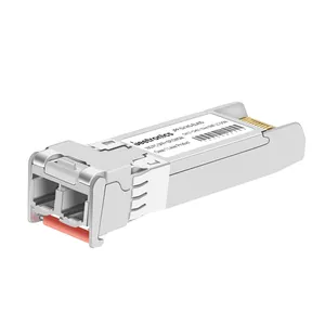 SFP+ 14Gbps DWDM CH17~CH61 SMF 40KM Duplex LC Optical Transceiver