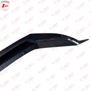 Z-ART pour modèle S en Fiber de carbone Frontlip pour modèle S en Fiber de carbone Spoiler avant pour Tesla modèle S <span class=keywords><strong>Plaid</strong></span> 2021 + - Product Image 2