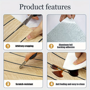 FONJUE Panneaux muraux modernes en mousse 3D autocollants, imperméables et résistants à la chaleur <span class=keywords><strong>pour</strong></span> crédence de cuisine et décoration de fond de cuisinière - Product Image 4