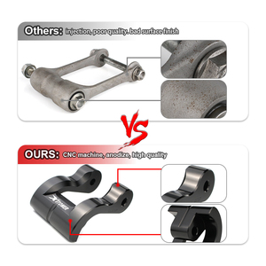 Waximoto เหมาะสำหรับ Benelli TRK502 <span class=keywords><strong>TRK702</strong></span> TRK502X TRK702X การเชื่อมโยงหลังการขายการลดการเชื่อมโยงการ6061-T6โลหะผสมอลูมิเนียมที่ต่ำกว่า - Product Image 4