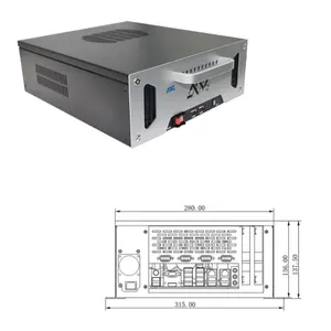뜨거운 판매 싼 가격 공장 도매 산업 테이블 1 대의 컴퓨터 랙 탑재 산업용 PC 내장 미니 PC
