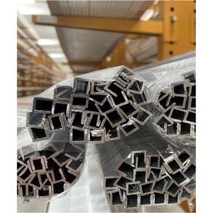 Profilo U Lega 6060 T5 Ideale Alluminio Estruso Grezzo Dimensioni 8x8x1-120x60x10mm Lunghezza 6000 mm Ideale Per Arredamento - Product Image 3