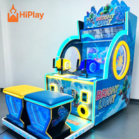 Simulateur de tir HiPlay Factory pour 2 joueurs, borne d'arcade à monnayeur avec sièges pour aires de jeux pour enfants et centres de divertissement familial