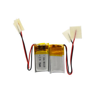 401119 mah lithium ion polymer battery <span class=keywords><strong>3</strong></span>,7 v with CB IEC62133 - Product Image 3