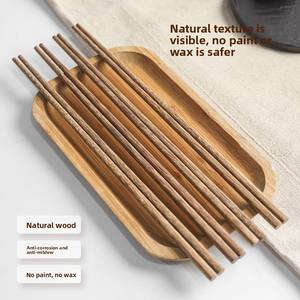 <span class=keywords><strong>Palillos</strong></span> <span class=keywords><strong>Chinos</strong></span> de Madera Maciza, Punta Puntiaguda, Ecológicos sin Recubrimiento de Laca o Cera, <span class=keywords><strong>Palillos</strong></span> Extra Largos <span class=keywords><strong>para</strong></span> Hot Pot - Product Image 3