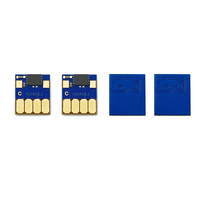 Puce de réinitialisation de cartouche d'encre 97U 972 973 974 975 pour imprimantes HP 352dw/377dw/452dw/477dw/552dw/577dw - Structure monobloc multicolore