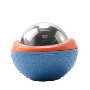 Produk baru bola pijat es baja tahan karat cryotherapy bola rol panas dingin bola pereda nyeri otot kaki tubuh terbuat logam - Product Image 1