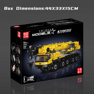 Kit di Costruzione MOULD KING 17073 a Prezzo Conveniente, 3218 Pezzi, Gru Motorizzata MOC, Giocattoli <span class=keywords><strong>Puzzle</strong></span> - Product Image 5