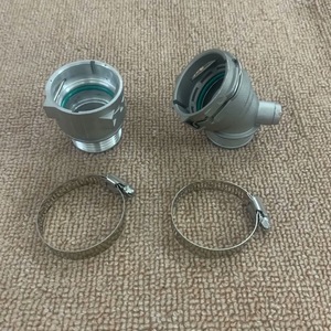 Aluminum Radiator <b>Hose</b> Repair Kit For Bmw F18 N20 Lower <b>Hose</b> Upgrade With <b>Clamp</b> Set - Product Image 1