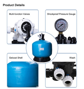 Filtro <span class=keywords><strong>de</strong></span> <span class=keywords><strong>Arena</strong></span> para <span class=keywords><strong>Piscina</strong></span> <span class=keywords><strong>de</strong></span> Fibra <span class=keywords><strong>de</strong></span> Vidrio <span class=keywords><strong>de</strong></span> Estilo Astral con Función <span class=keywords><strong>de</strong></span> Instalación y Desmontaje Rápido - Product Image 4