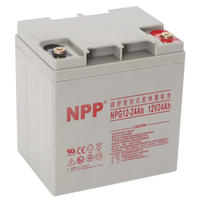 แบตเตอรี่เจลแบบไม่ต้องบำรุงรักษา NPG12-24Ah 12V 24AH แบตเตอรี่ตะกั่ว-กรดสำหรับเก็บพลังงานในห้องสื่อสาร ระบบสำรองไฟฟ้า (UPS) NPG12-20Ah NPP - Product Image 3