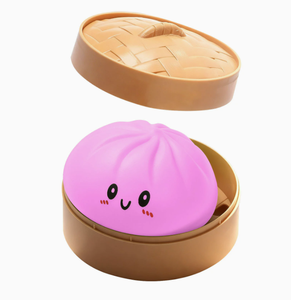 Juguete Sensorial Antiestrés de Peluche con Forma de Bollo al Vapor, de Rebote Lento <span class=keywords><strong>y</strong></span> Realista, Caja Sorpresa con Expresiones, para Niños - Product Image 5