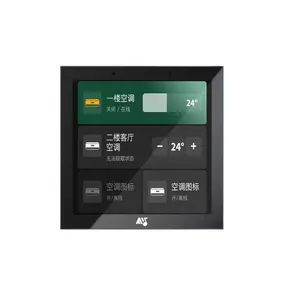 Panel Kontrol rumah pintar baru 2024 inci desain Flip layar sentuh penuh 3.95 dengan kontrol aplikasi tampilan IPS untuk Hotel Apartemen