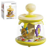 DADI OEM/ODM Jeux sensoriels anti-stress pour bébés 2025 Jouets à presser Carrousel pour tout-petits Jouet à presser et à faire tourner