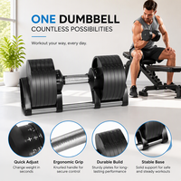 Haltères de musculation en fonte verte de 90 lb (2-32 kg) réglables avec poignée torsadée pour équipement de fitness à domicile – Vente en gros