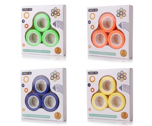 Nouveaux anneaux magnétiques transfrontaliers uniques, bagues magnétiques puissantes et jouets anti-stress pour les doigts et fidget spinner - Product Image 2
