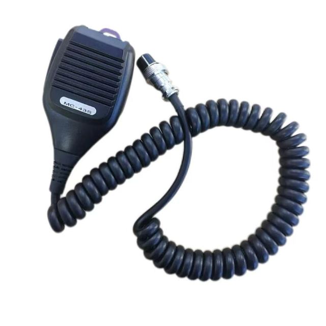 Dynamic Headset Microphone MC-43S XLR Wired Portable for Kenwood Two Way Radios TS-480SAT TM-231TM-241TM-531 TS-590S