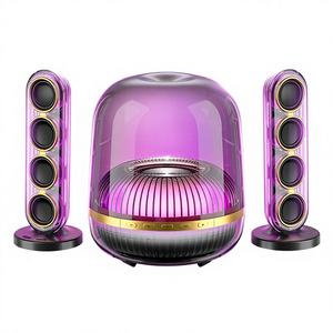 Altavoz Inalámbrico Mini Crystal 5 de Huaqiangbei, con Bajos Potentes, Diseño Desmontable, para Computadoras, Salas de Estar, Sonido Envolvente para el Hogar - Product Image 1