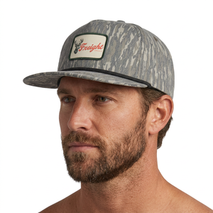 Gorra Snapback de Camuflaje con 6 Paneles, Ajustable, Unisex, Casual, con Logotipo Bordado en el Panel Frontal - Product Image 2