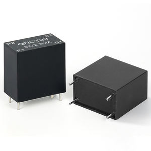 Transformador de Corriente Micro, Montaje en PCB, CT QNCT09 5A 2.5mA 2000 1 5A 5mA 1/1000 CA, Sensor de Corriente con Barra Colectora Integrada - Product Image 1