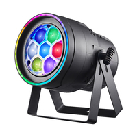 Projecteur LED Par RGBW MOKE avec zoom 7x40W, projecteur LED Bee Eye Par RGBW DMX 512 avec zoom pour DJ, discothèque, fête