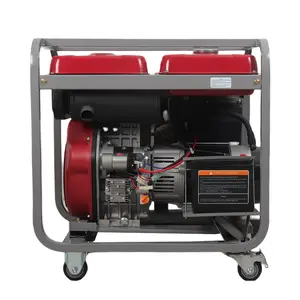 XINBATE Generator mesin Diesel 220V, Model pengontrol Manual perlindungan otomatis fase tunggal AC nilai 8KW/6KW