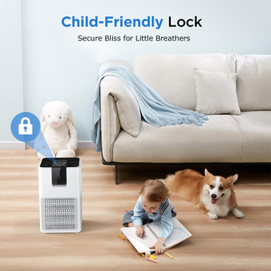 Purificateurs <span class=keywords><strong>d</strong></span>'<span class=keywords><strong>air</strong></span> pour les chambres de la maison H13 <span class=keywords><strong>Purificateur</strong></span> <span class=keywords><strong>d</strong></span>'<span class=keywords><strong>air</strong></span> True HEPA pour les animaux de compagnie de la chambre à coucher avec minuterie de parfum, fumée, odeur, squames, <span class=keywords><strong>pollen</strong></span> - Product Image 3