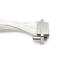 Connecteur d'aviation mâle à souder J30J-74TJL 74 broches, mini-prise rectangulaire pour projets de câblage électronique aérospatial