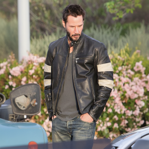CAZADORA DE CUERO KEANU REEVES - Product Image 1