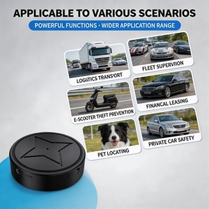 Mini localisateur GPS en temps réel anti-perte avec surveillance audio, contrôle par application et appel d'urgence <span class=keywords><strong>SOS</strong></span> pour enfants et animaux <span class=keywords><strong>de</strong></span> compagnie (plastique) - Product Image 5