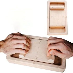 Wooden Finger And Wrist Trainer 28X14X3.5Cm Finger <b>Strength</b> Exercise For Climbing <b>Training</b> - Product Image 1