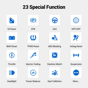 כלי אבחון רכב אוניברסלי VDIAGTOOL D200 OBD2, קורא קודי תקלות, 23 איפוסים, כלי אבחון <span class=keywords><strong>cat</strong></span> לכל סוגי הרכבים, מחסן האיחוד האירופי וארה' - Product Image 4