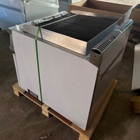 Grill à pierre volcanique haute efficacité pour barbecue, machine à griller à pierres de lave commerciale, grill à gaz GPL à pierres de lave à vendre