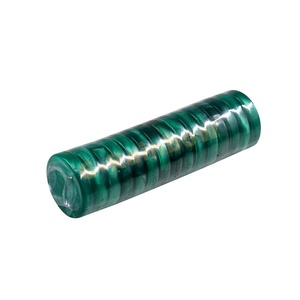 Damas redondas de mármol epoxi de 20-50mm, fichas de Ajedrez de backgammon vertidas a mano de jade verde - Product Image 2