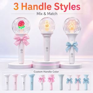 Barra Luminosa LED Intermitente de Plástico Acrílico para Navidad, Estilo ROMANCE, Impresión Digital, Logotipo Personalizado, Forma Portátil para Fiestas - Product Image 4