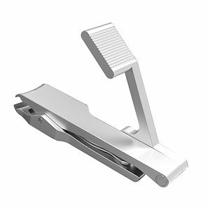Coupe-ongles pliable en acier inoxydable 12,5 mm plat portable pour usage des doigts - Product Image 2