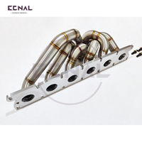Ecnal für BMW Gen1 B58 F20 M140 F22 240i F30 340i F32 440i SS304 T4 Interface Single Turbo Abgaskrümmer-Kit