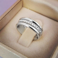 Bague personnalisée MaiYi avec certificat GRA, or massif 9K 10K 14K 18K, bague en or pour homme, bague en moissanite pour homme pour mariage et fiançailles