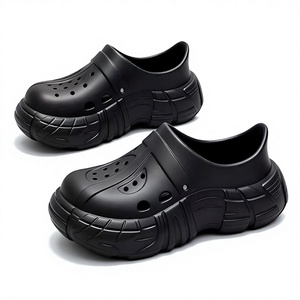 Sandali da Uomo Casual con Design Semplice, Antiscivolo, Resistenti all'Usura, Comodi, con Suola Spessa, <span class=keywords><strong>Scarpe</strong></span> da Lavoro <span class=keywords><strong>per</strong></span> Cuochi - Product Image 2