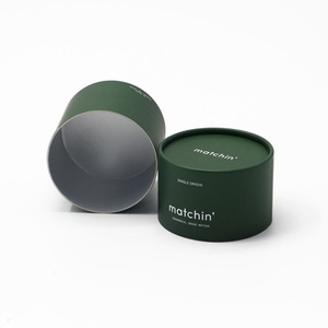 Envase de Cartón Biodegradable para Matcha en Polvo, con Diseño Personalizado Impreso Digitalmente, Económico - Product Image 5