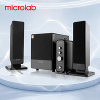 Sistema de Música con Altavoces Bluetooth Microlab con Amplificador Discreto - FC570BT
