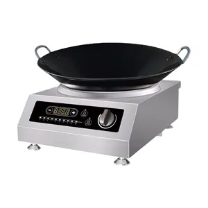 ETL CE Electric Commercial Induction Cooker Cook top with Free Wok