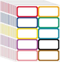 Étiquettes adhésives imprimables personnalisables, imperméables, de formes rectangulaires et circulaires, pour l'écriture, l'emballage et la classification des bouteilles